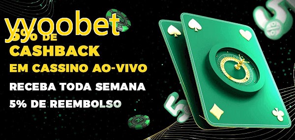 Promoções do cassino ao Vivo yyoobet